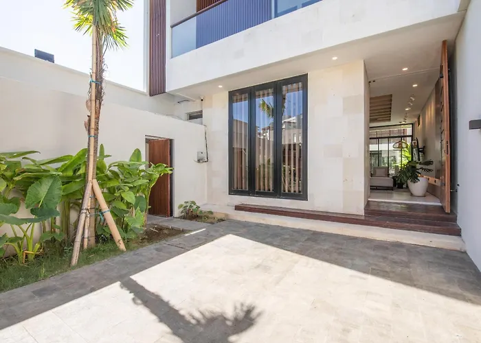 Elegant 3br Escape Ac 5min Shore * Canggu
