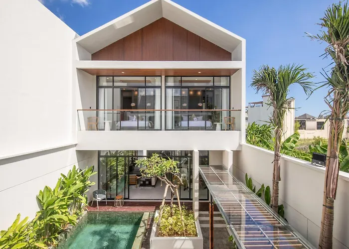 Chic 3Br Hideaway Canggu Ac 5Min To Beach 別荘 チャングー