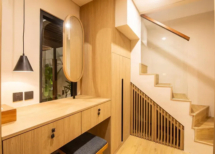 Chic 3Br Hideaway Canggu Ac 5Min To Beach 別荘