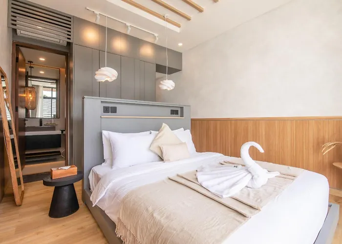 Chic 3Br Hideaway Canggu Ac 5Min To Beach 別荘 *