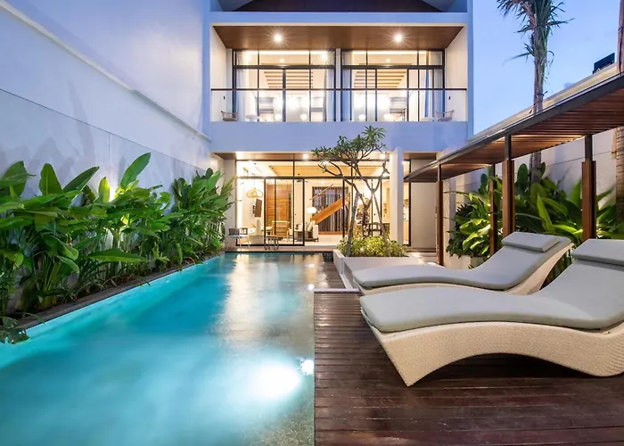 Chic 3Br Hideaway Canggu Ac 5Min To Beach チャングー