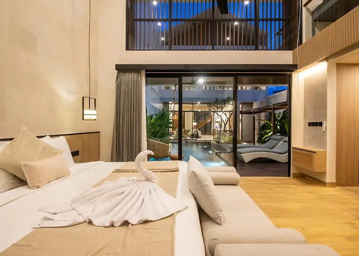 別荘 Chic 3Br Hideaway Canggu Ac 5Min To Beach *