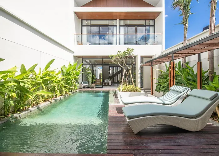 別荘 Chic 3Br Hideaway Canggu Ac 5Min To Beach