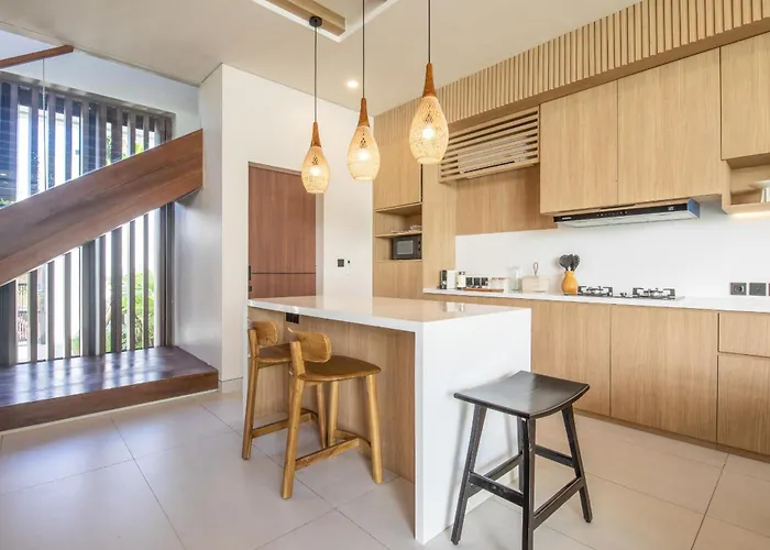 別荘 Chic 3Br Hideaway Canggu Ac 5Min To Beach *